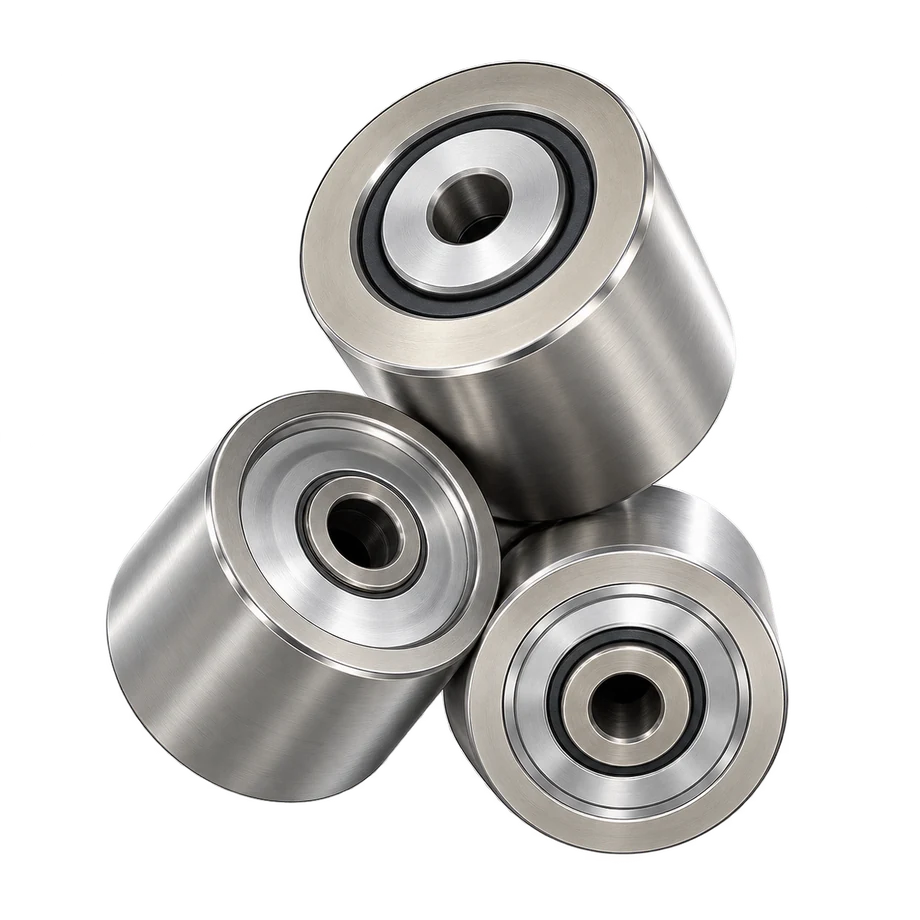 Stainless steel rollers - illustrative image